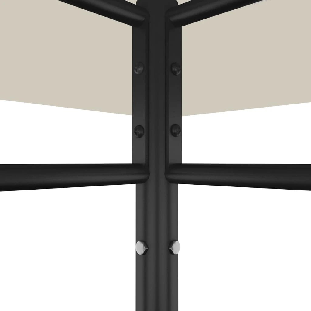 vidaXL Gazebo 3x3x2.7 m Cream 180 g/m² - Gazebos
