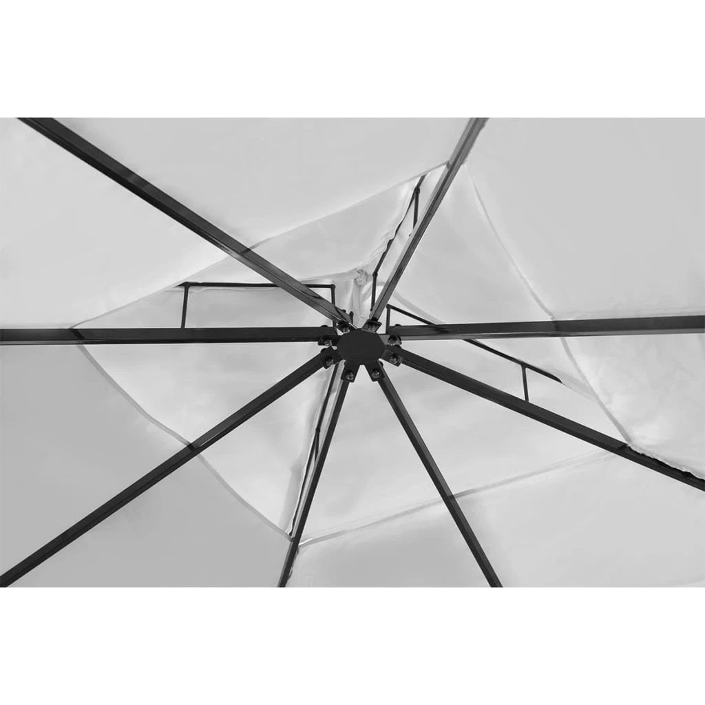 vidaXL Gazebo with Roof 3x3 m Cream White by vidaXL