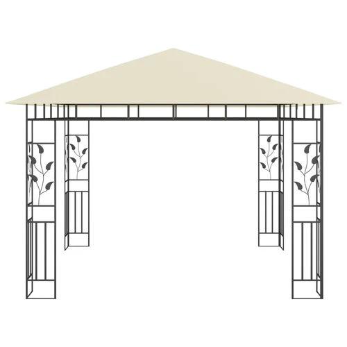 vidaXL Gazebo with Mosquito Net 3x3x2.73 m Cream 180 g/m² by vidaXL