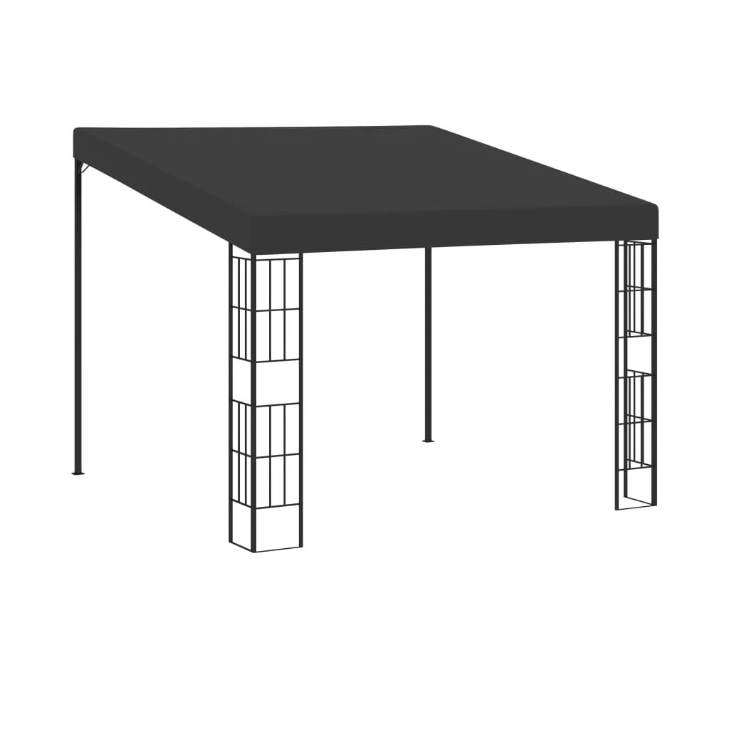 vidaXL Wall-mounted Gazebo 3x3 m Cream Fabric by vidaXL