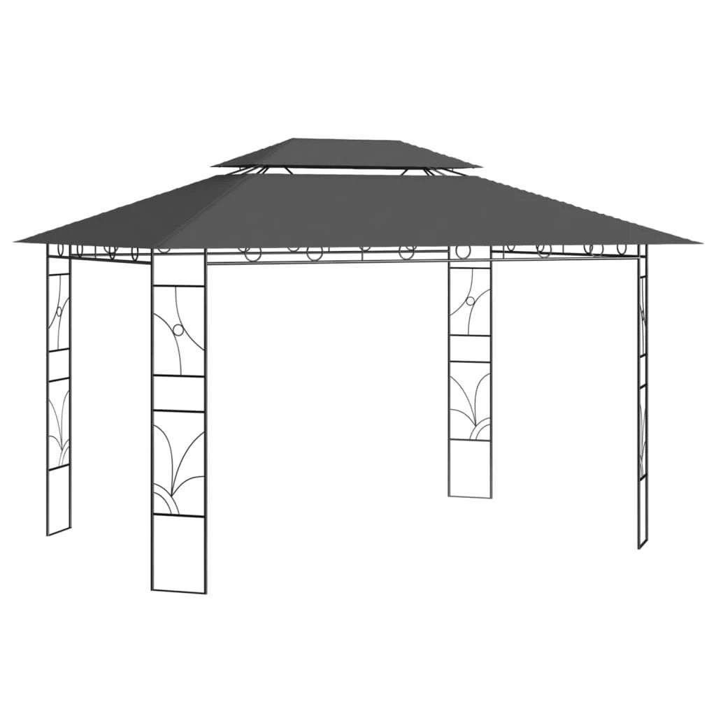 vidaXL Gazebo 4x3x2.7 m Cream 160 g/m² by vidaXL