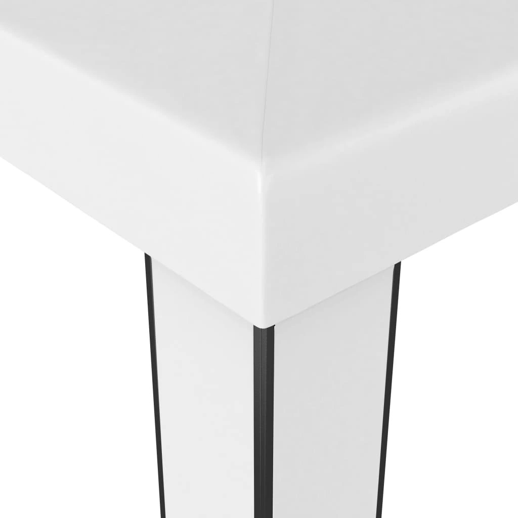 vidaXL Gazebo with Double Roof 3x3 m White - Gazebos