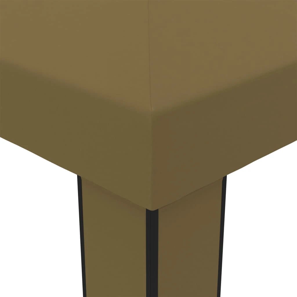 vidaXL Gazebo with Double Roof 3x3 m White - Gazebos