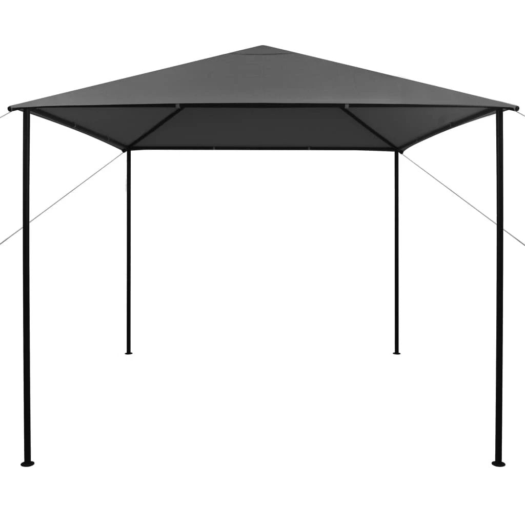 vidaXL Gazebo Pavilion Tent Canopy 4x4 m Steel Beige by vidaXL