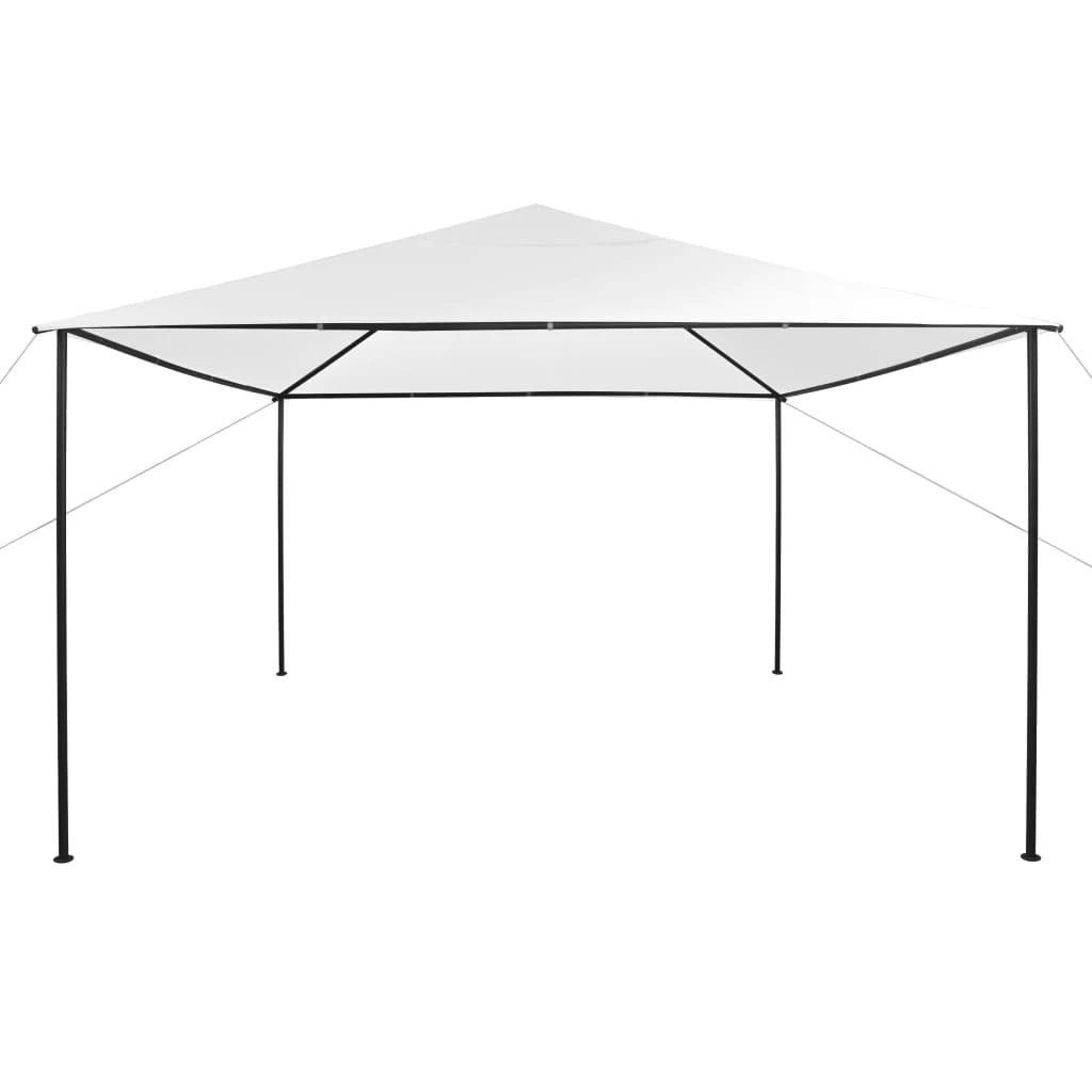 vidaXL vidaXL Gazebo Pavilion Tent Canopy 4x4 m Steel Beige - Gazebos
