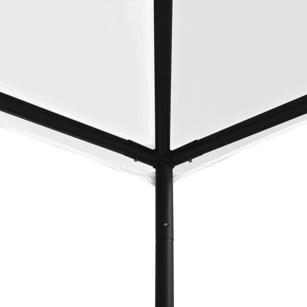 vidaXL vidaXL Gazebo Pavilion Tent Canopy 4x4 m Steel Beige - Gazebos