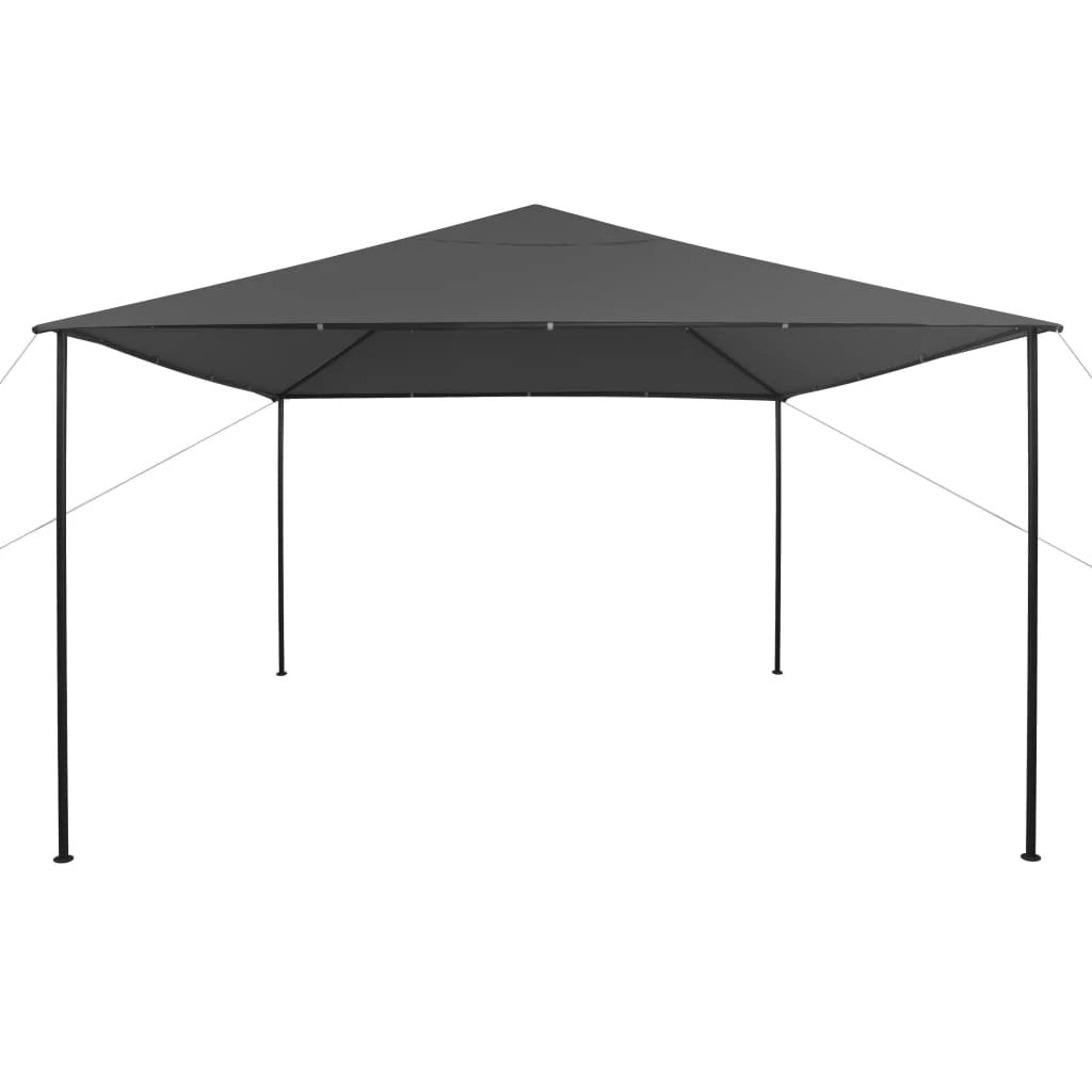 vidaXL Gazebo Pavilion Tent Canopy 4x4 m Steel Beige by vidaXL