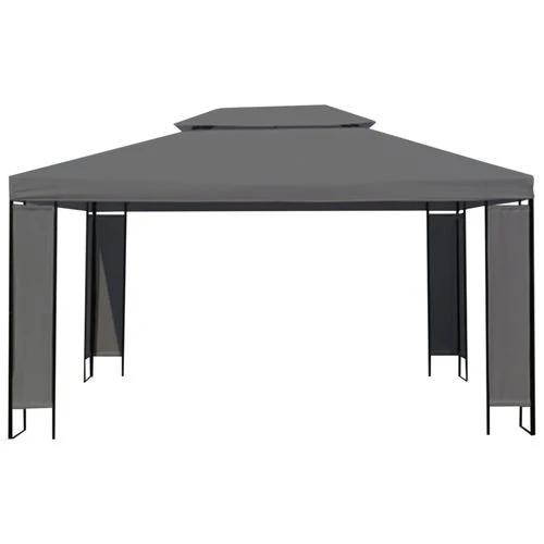 vidaXL Gazebo Anthracite 300x400 cm - Gazebos