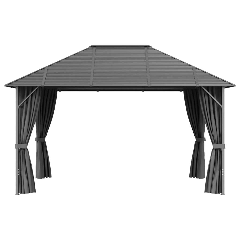 vidaXL Gazebo with Roof 3x3 m Anthracite - Gazebos