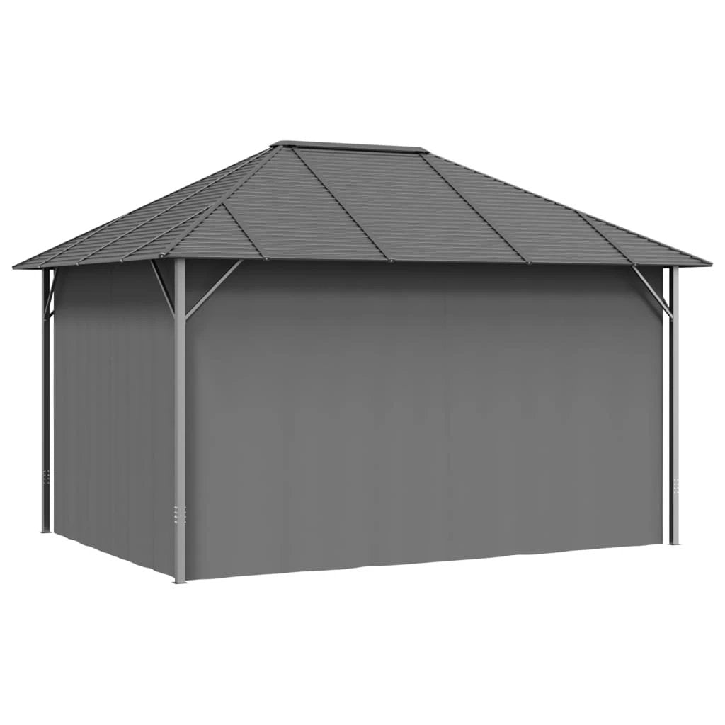 vidaXL Gazebo with Roof 3x3 m Anthracite - Gazebos