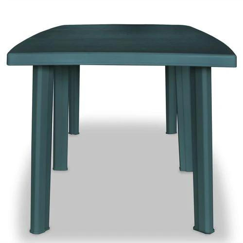 vidaXL vidaXL Garden Table White 101x68x72 cm Plastic -