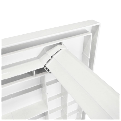 vidaXL vidaXL Garden Table White 101x68x72 cm Plastic -