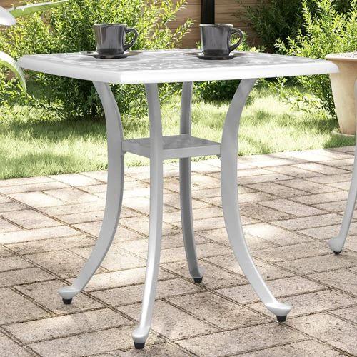vidaXL Garden Table Bronze 53x53x53 cm Cast Aluminium -