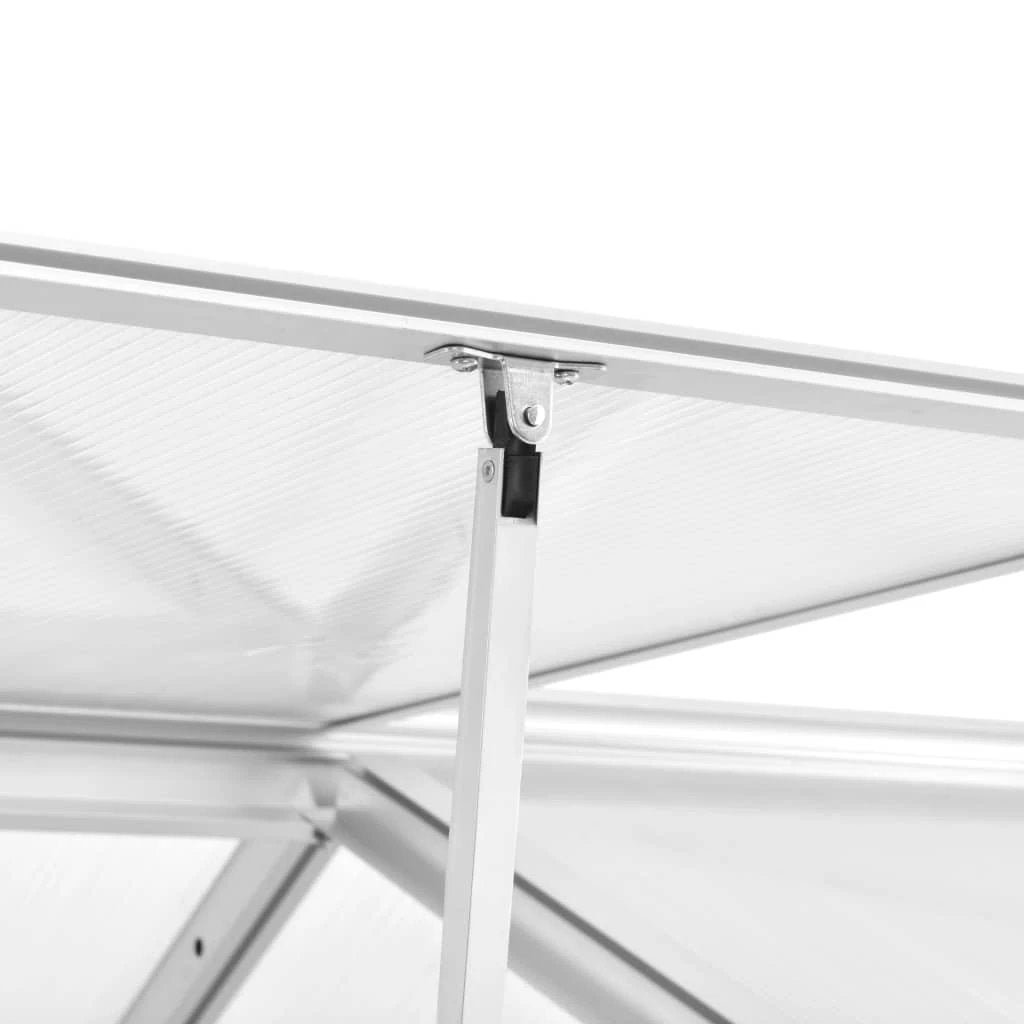 vidaXL Greenhouse Aluminium 302x190x195 cm 11.19 m³ - Greenhouse