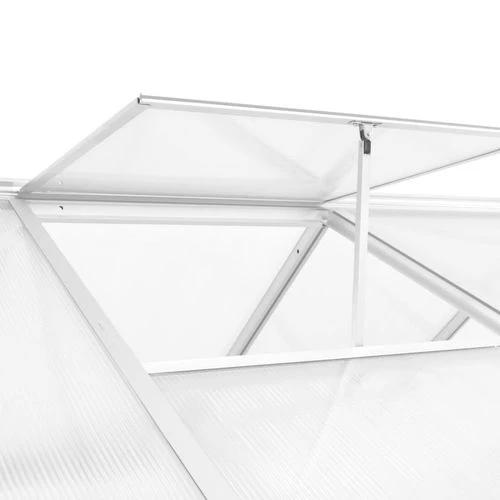 vidaXL Greenhouse Aluminium 302x190x195 cm 11.19 m³ - Greenhouse