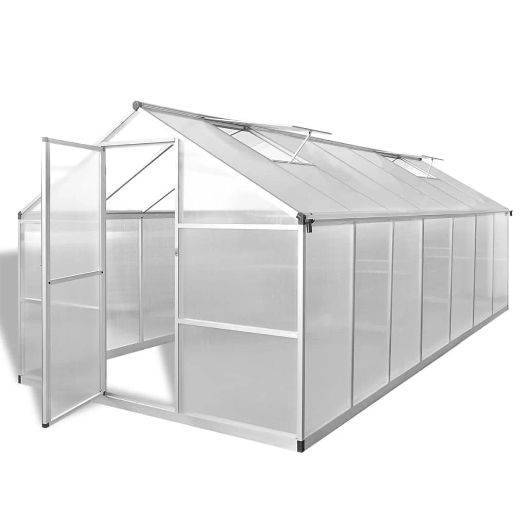 vidaXL Greenhouse Reinforced Aluminium 3.46 m² by vidaXL