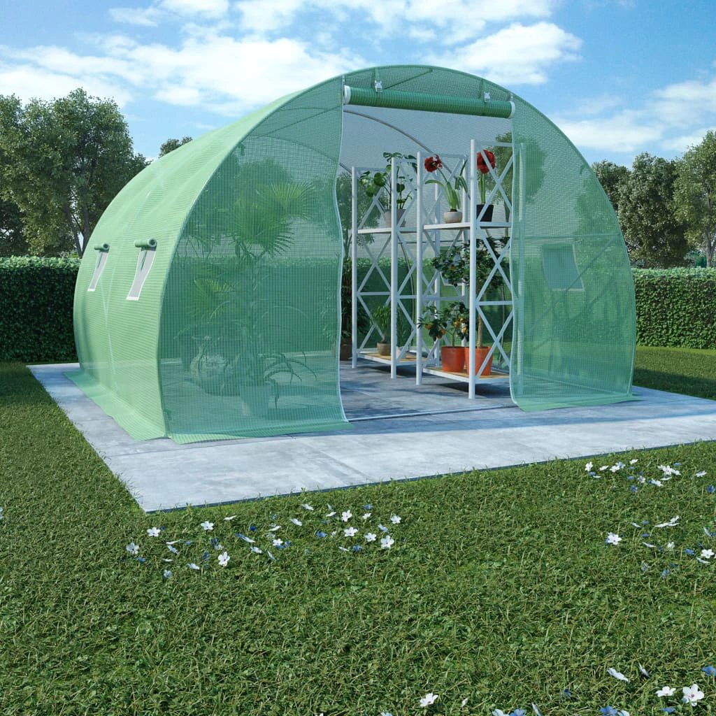 vidaXL Greenhouse 45 m² 15x3x2 m by vidaXL