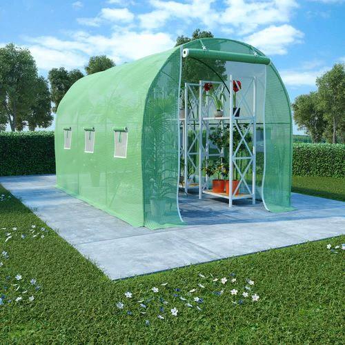 vidaXL Greenhouse 45 m² 15x3x2 m - Greenhouse