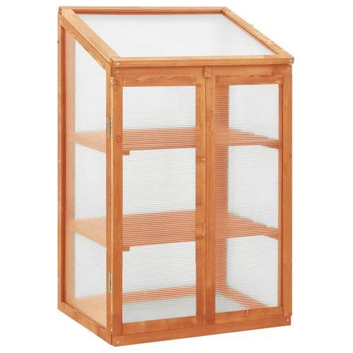 vidaXL Greenhouse 60x45x100 cm Firwood by vidaXL