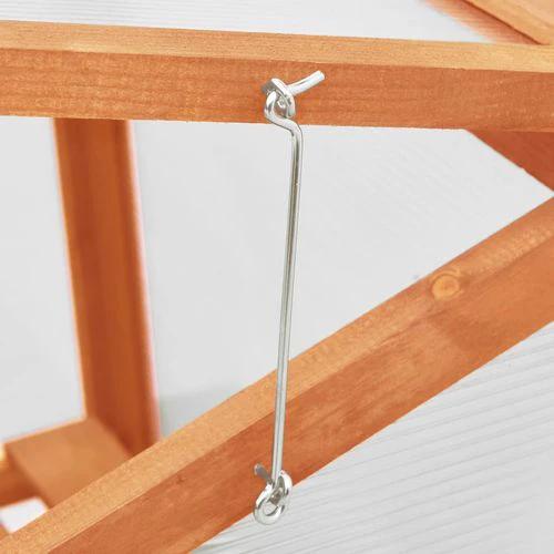 vidaXL Greenhouse 60x45x100 cm Firwood by vidaXL
