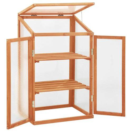 vidaXL Greenhouse 60x45x100 cm Firwood by vidaXL