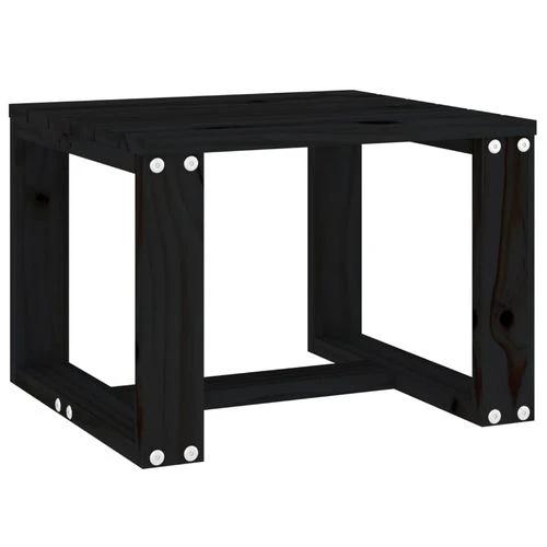 vidaXL vidaXL Garden Side Table 40x38x28.5 cm Solid Wood Pine -