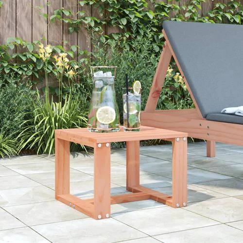 vidaXL vidaXL Garden Side Table 40x38x28.5 cm Solid Wood Pine -