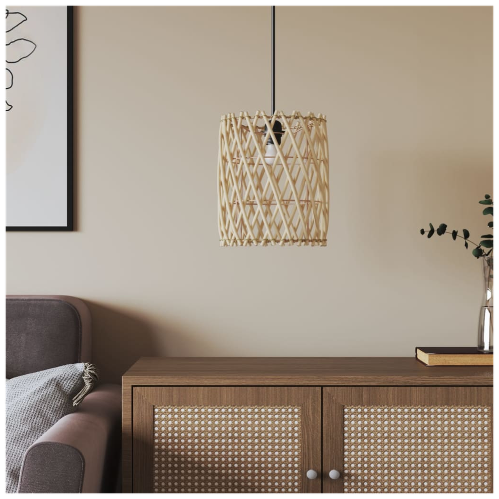 vidaXL Lamp Shade Ø23x28 cm vidaXL Wicker - Uncategorized Lamp