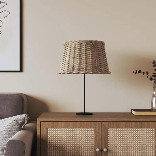 vidaXL vidaXL Lamp Shade Brown Ø45x28 cm Wicker - Lamp
