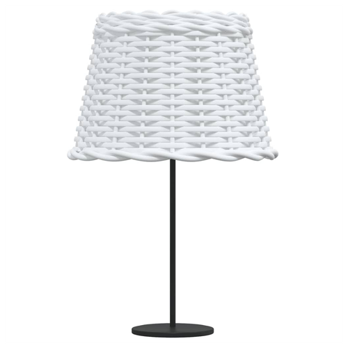 vidaXL vidaXL Lamp Shade White Ø30x20 cm Wicker - Lamp