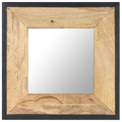 vidaXL Mirror 50x50 cm Solid Mango Wood - Mirror