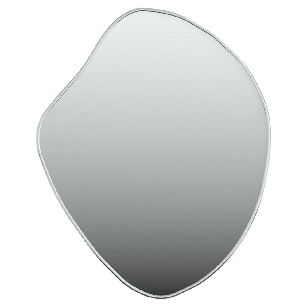 vidaXL Wall Mirror Silver 60x50 cm by vidaXL
