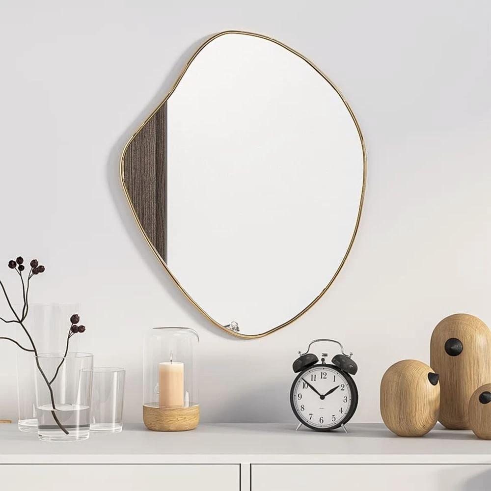 vidaXL Wall Mirror Silver 60x50 cm by vidaXL