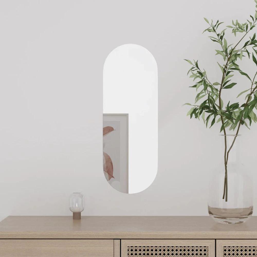 vidaXL Wall Mirror 15x40 cm Glass Oval by vidaXL