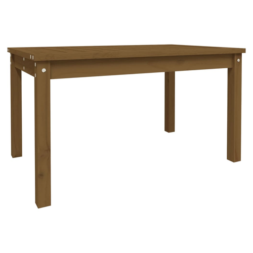 vidaXL vidaXL Garden Table 82.5x50.5x45 cm Solid Wood Pine -