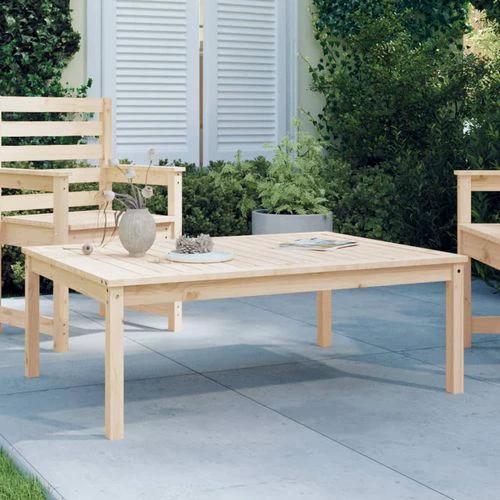 vidaXL vidaXL Garden Table 82.5x50.5x45 cm Solid Wood Pine -