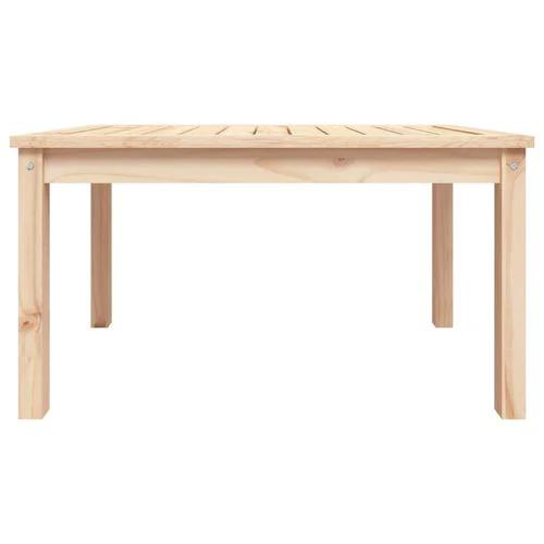 vidaXL vidaXL Garden Table 82.5x50.5x45 cm Solid Wood Pine -
