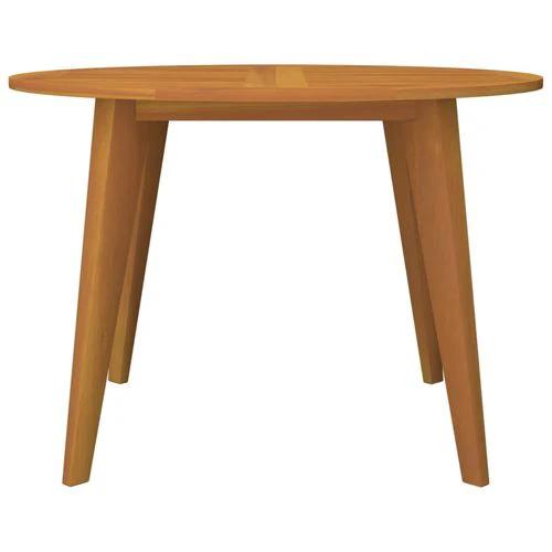 vidaXL Garden Table Ø85x75 cm Solid Wood Acacia - from vidaXL