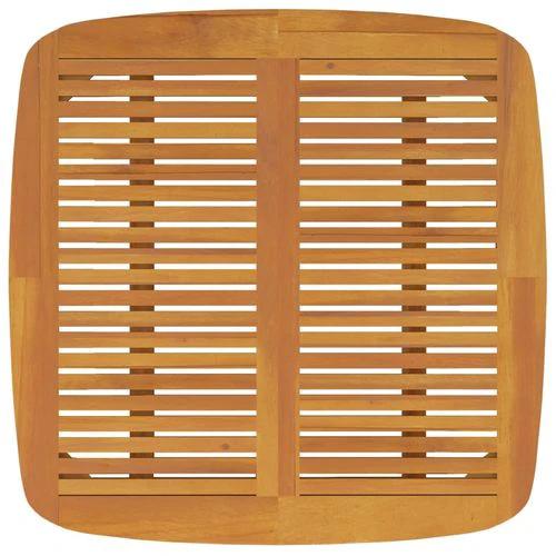 vidaXL Garden Table Ø85x75 cm Solid Wood Acacia - from vidaXL