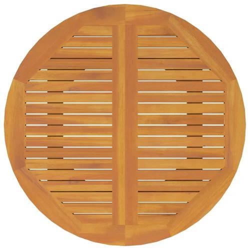 vidaXL Garden Table Ø85x75 cm Solid Wood Acacia - from vidaXL