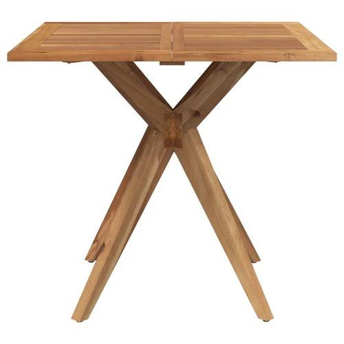 vidaXL Garden Table Round Ø85x75 cm Solid Wood Acacia - from vidaXL