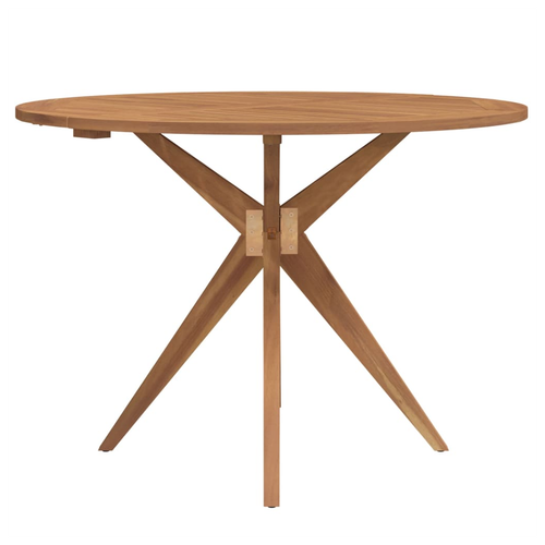 vidaXL Garden Table Round Ø85x75 cm Solid Wood Acacia - from vidaXL