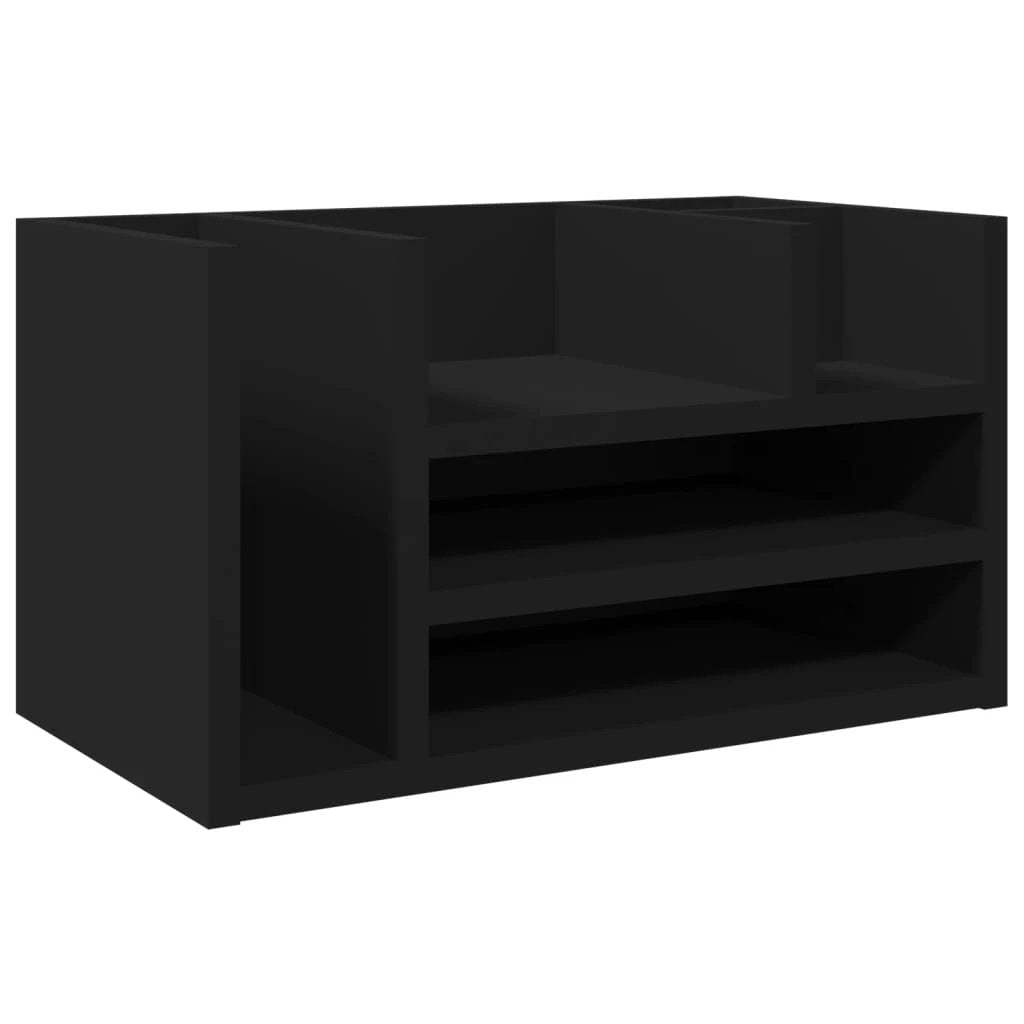 vidaXL Desk Organiser White 44.5x24x25 cm Engineered wood - Office Storage