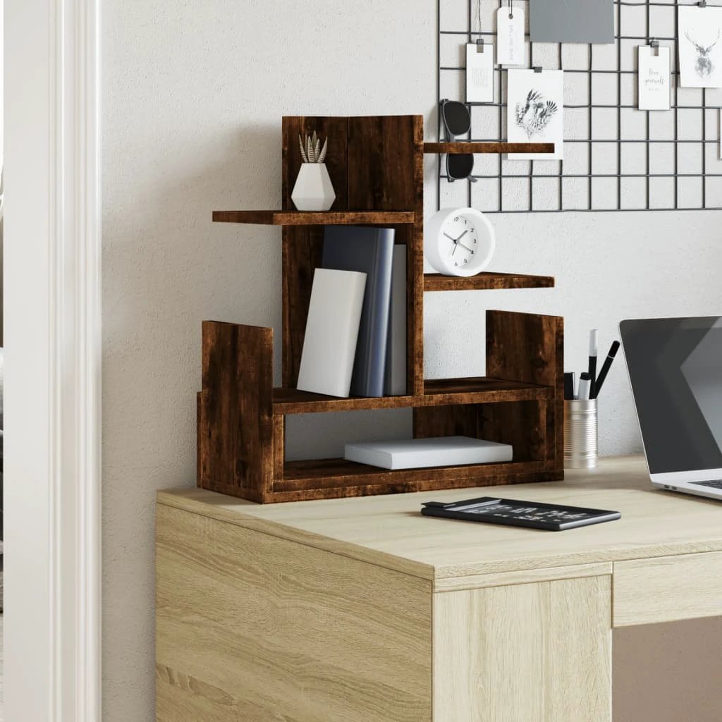 vidaXL Desk Organiser White 49x20x52.5 cm Engineered wood by vidaXL