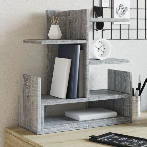 vidaXL Desk Organiser White 49x20x52.5 cm Engineered wood - Office Storage