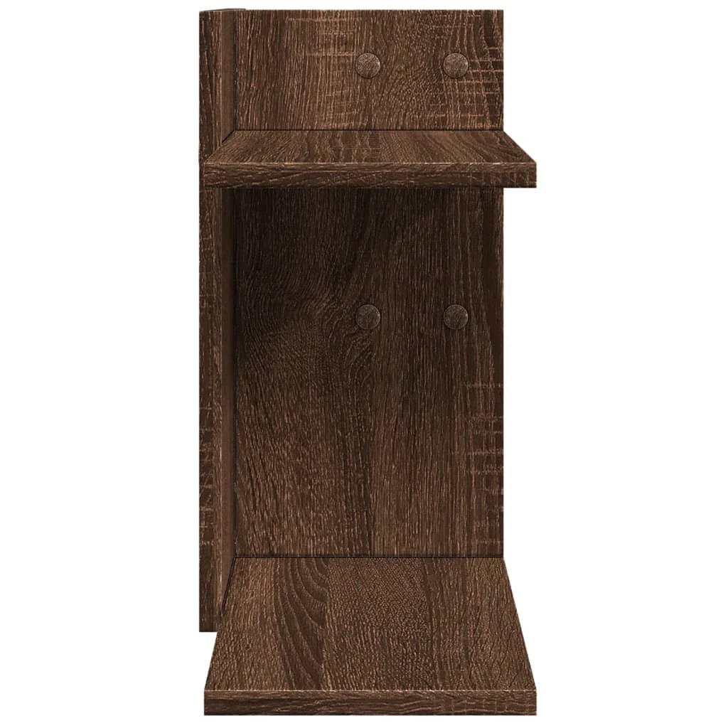vidaXL Desk Organiser White 42x21.5x42 cm Engineered wood - Office Storage