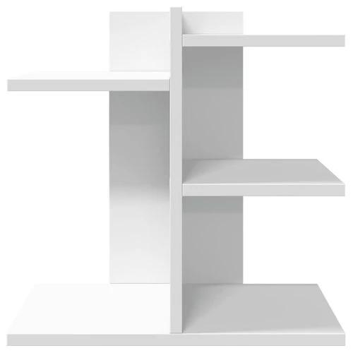vidaXL Desk Organiser White 42x21.5x42 cm Engineered wood by vidaXL