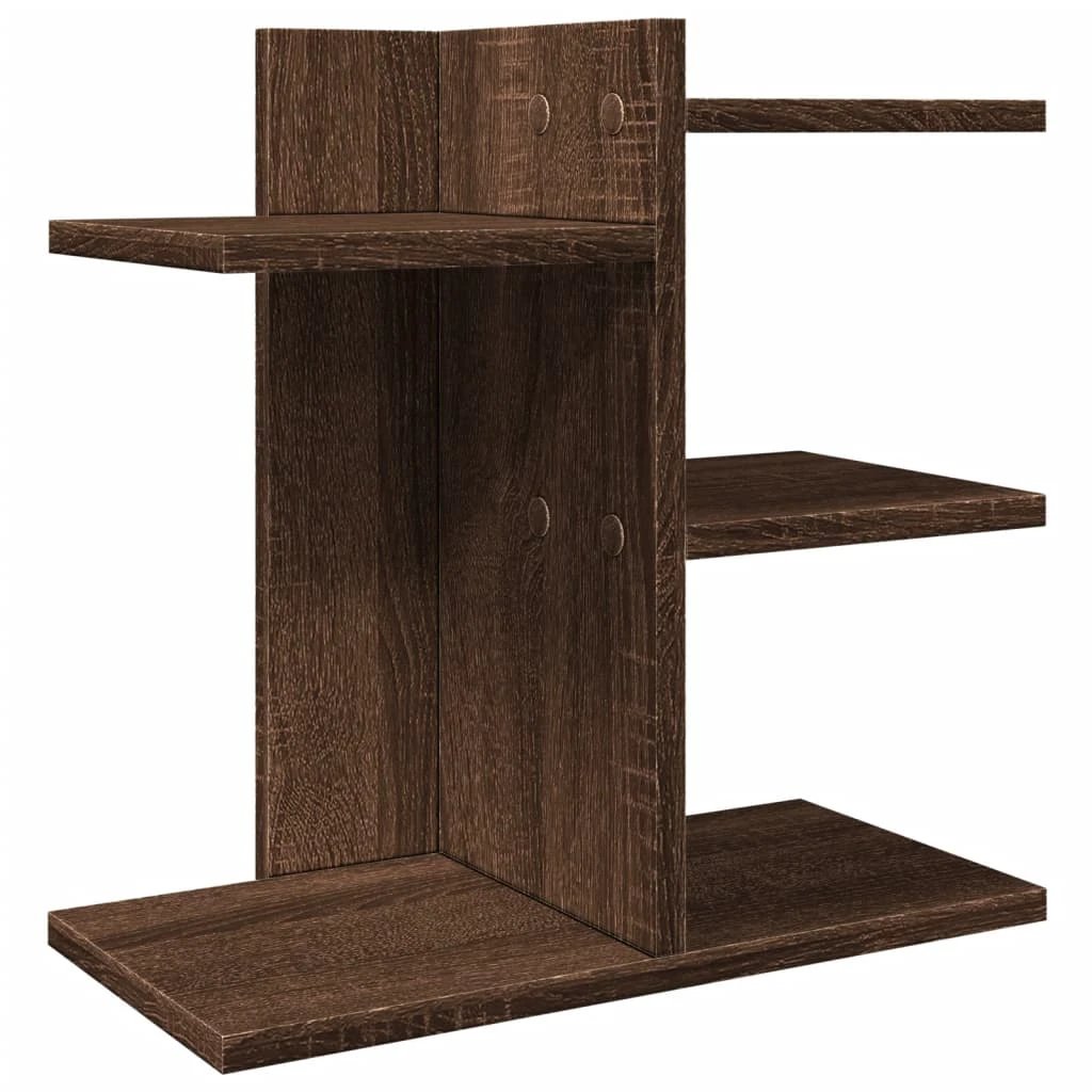 vidaXL Desk Organiser White 42x21.5x42 cm Engineered wood - Office Storage