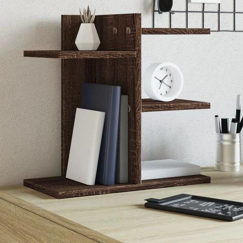 vidaXL Desk Organiser White 42x21.5x42 cm Engineered wood by vidaXL