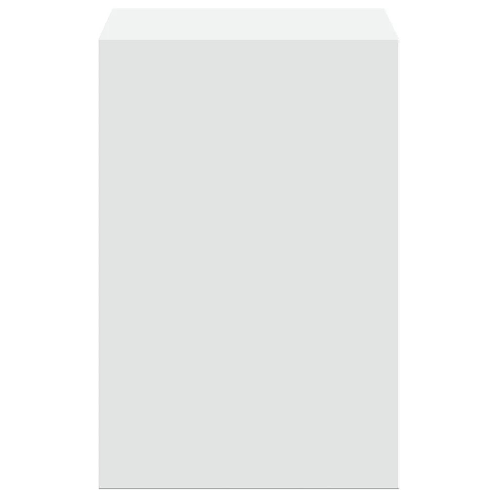 vidaXL Monitor Stand with Desk Organiser White Engineered Wood by vidaXL